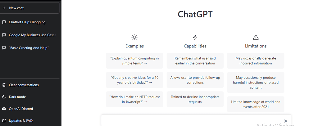 Show the ChatGPT login and you can use it for better business management. 