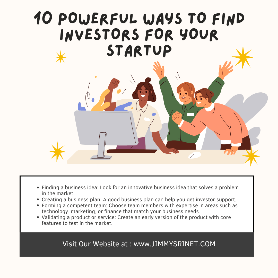 Read more about the article 10 Powerful Ways to Find Investors for Your Startup in 2025: From Angel Investors to Venture Capital