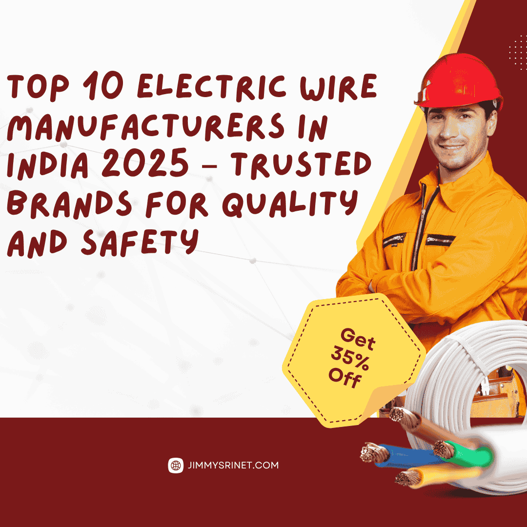 Read more about the article Top 10 Electric Wire Manufacturers in India 2025 – Trusted Brands for Quality and Safety